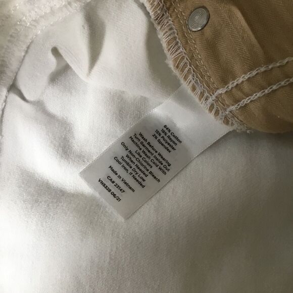 Talbots white crop leg jeggings women’s size 12P - Picture 4 of 7